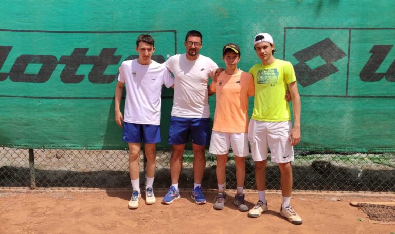 Gli allievi dell'agonistica del Ct Cerri