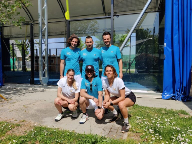 La squadra di padel serie D del Circolo Tennis Massa Lombarda