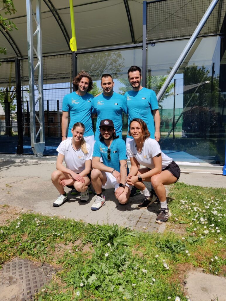 La squadra di padel serie D del Circolo Tennis Massa Lombarda
