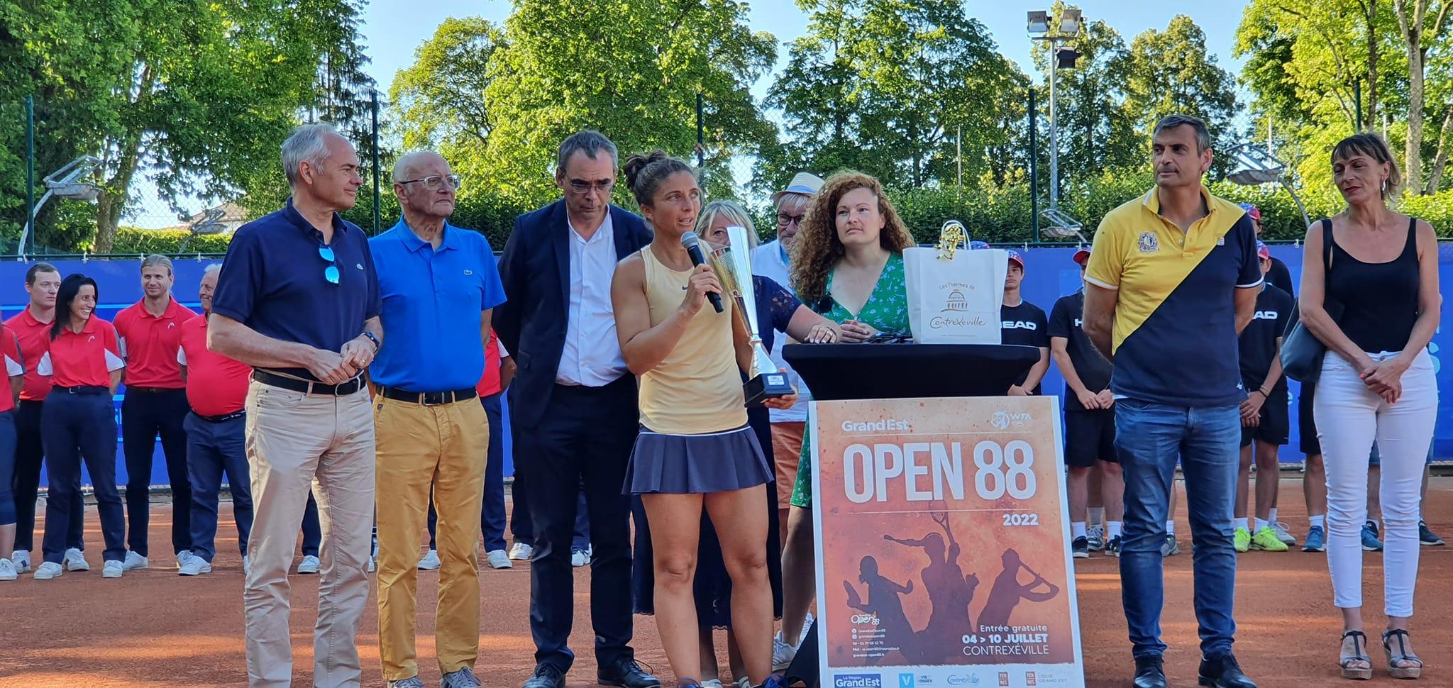 Wta 125 Contrexeville: trionfa Sara Errani, annullati 3 match-point all’ungherese Galfi