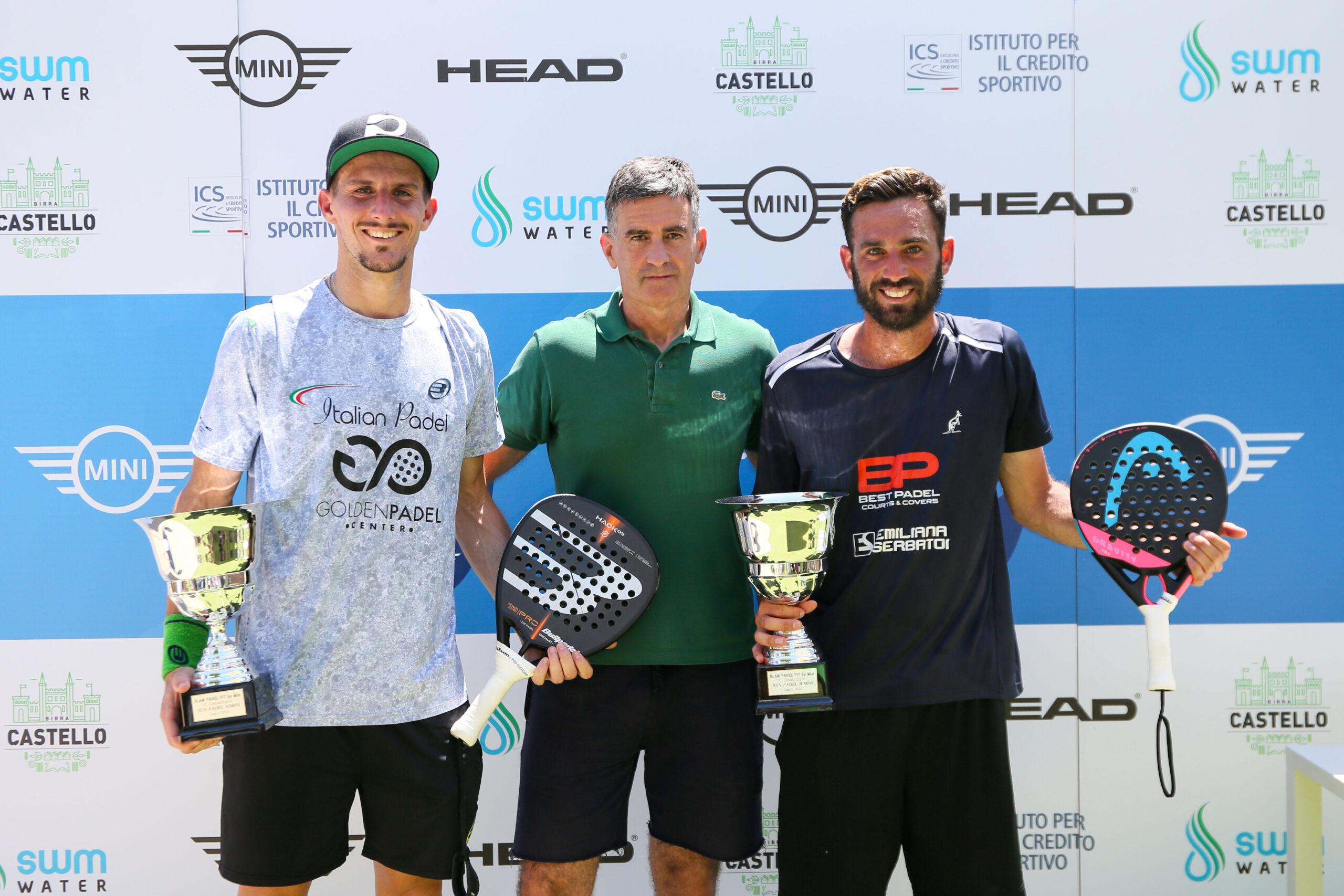 Slam by MINI Sun Padel Rimini: trionfano Sinicropi-Cattaneo e Sussarello-Pappacena