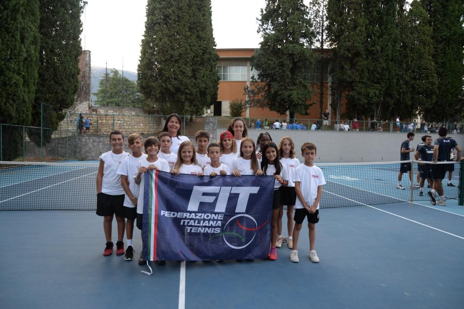 La squadra di Rimini a Paderno del Grappa con le maestre Federica Cerri e Veronica Vandi