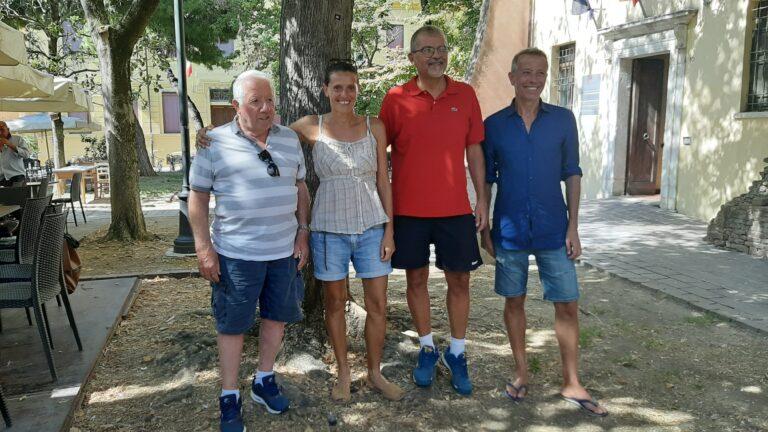 I dirigenti e tecnici del Circolo Tennis Cicconetti