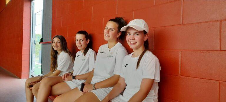 Le giovani del Tc Viserba