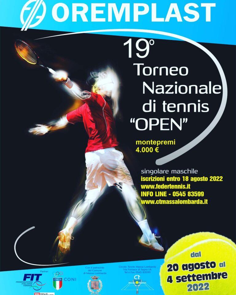 locandina Trofeo Oremplast 2022