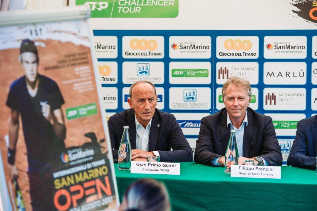 conferenza stampa presentazione San Marino Open