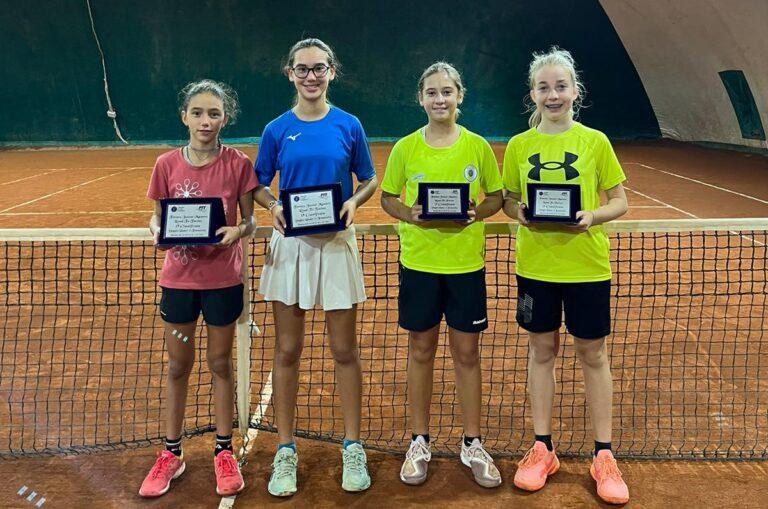 Junior Masters Road to Torino: La premiazione delle finaliste del doppio Under 11