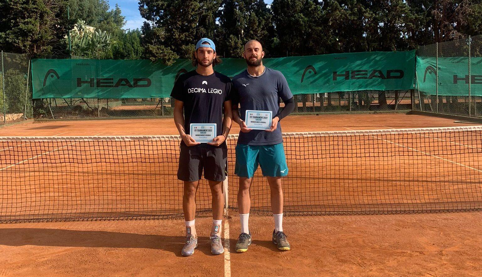 Andrea Picchione e Marco De Rossi sono i re del doppio nell’Itf di Santa Margherita di Pula (25.000 $)