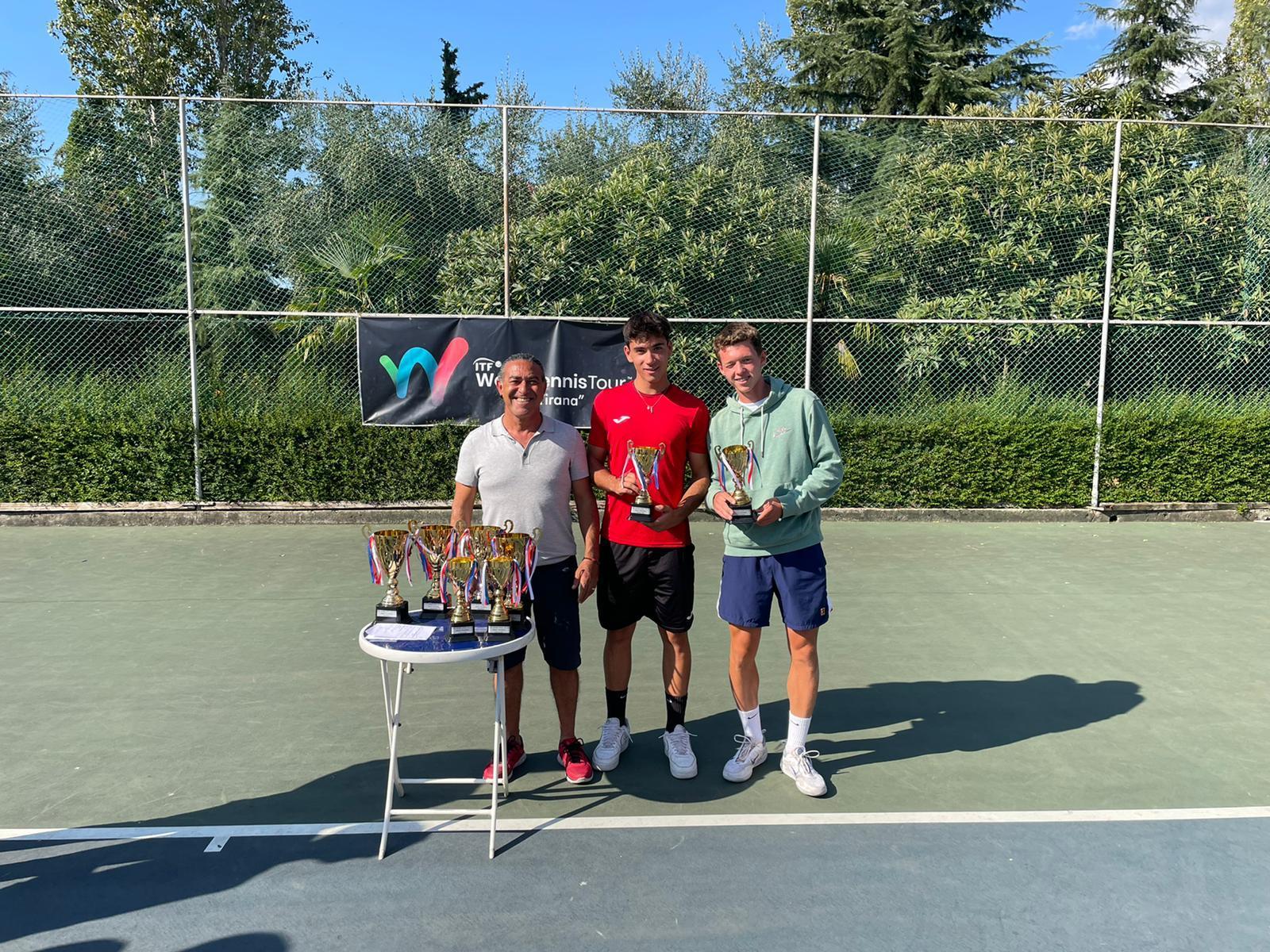 Itf Junior Tour Tirana: ottimo bottino per Sevan Bottari, quarti in singolare e finale in doppio
