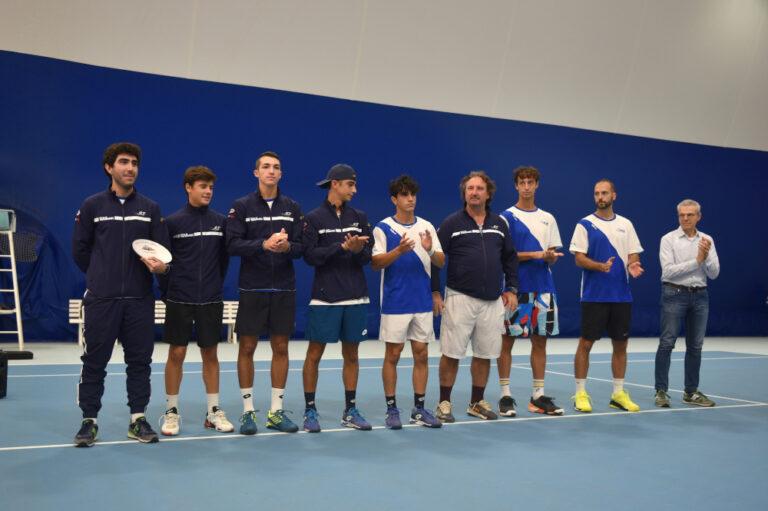 La squadra di serie A2 del Circolo Tennis Massa Lombarda