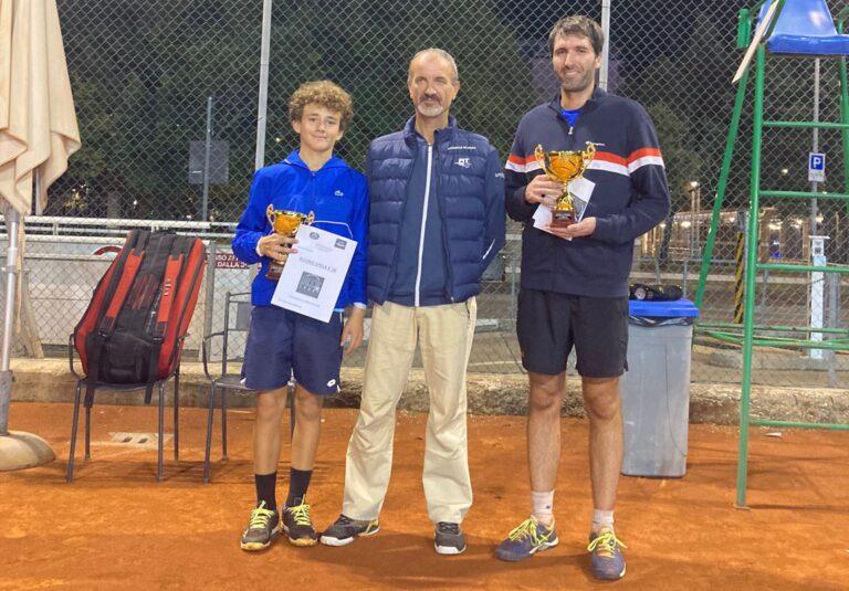 I finalisti con il giudice di sedia Franco Ubalducci