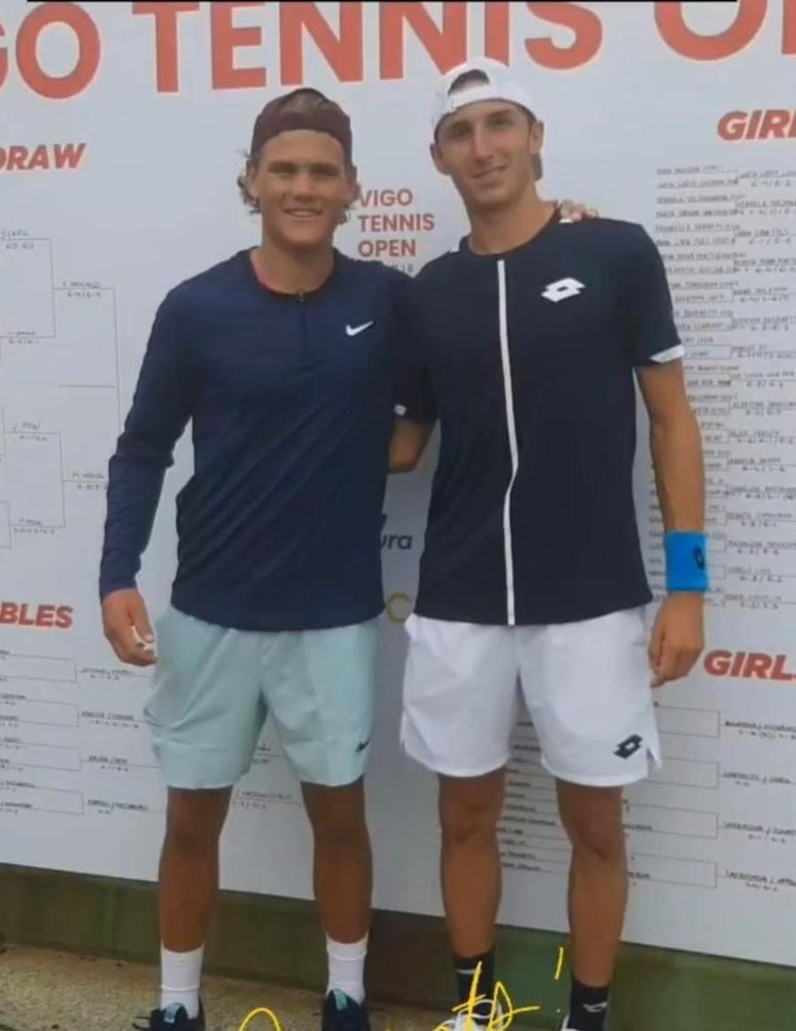 Federico Bondioli vince il doppio nell’Itf Junior di Vigo con il tedesco Majdandzic