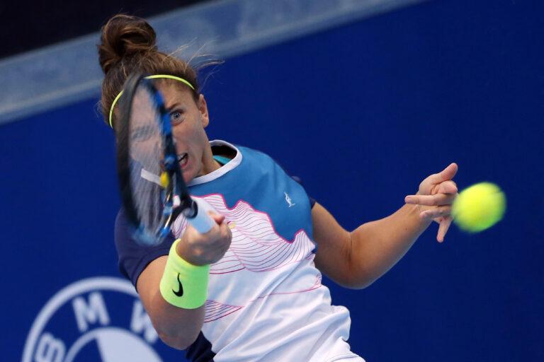 Finale serie A: Sara Errani in azione