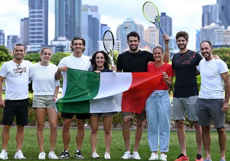La squadra italiana che disputa la United Cup
