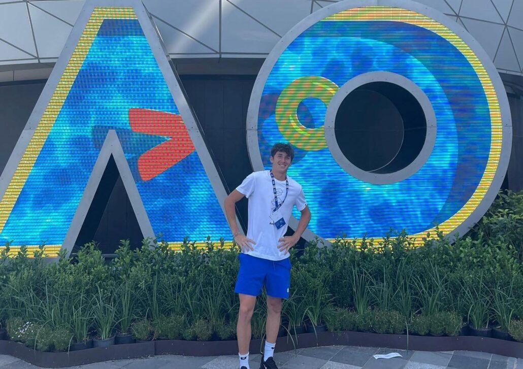 Federico Bondioli a Melbourne Park