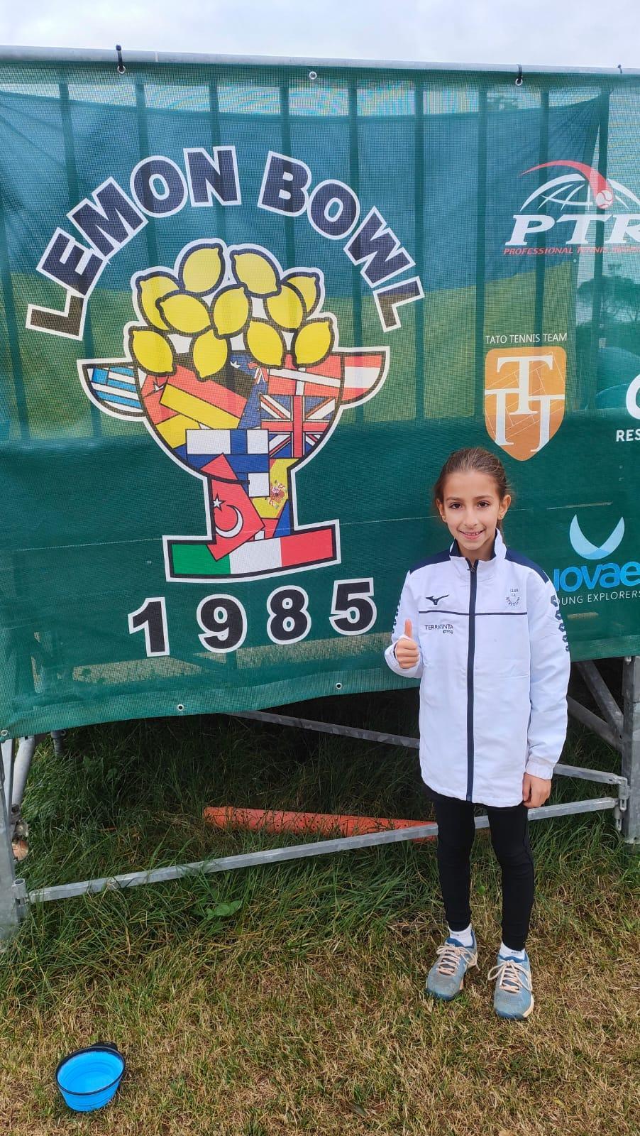 Lemon Bowl: si conclude in semifinale la marcia di Sofia Foggia, Emma Lanzoni ed Enea Vinetti