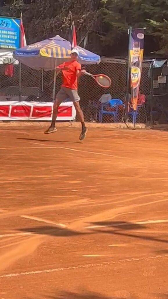 Fabio Leonardi in azione ad Addis Abeba