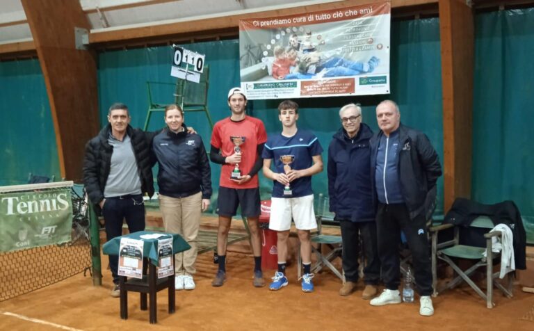 Alberto Morolli ed enrico Baldisserri premiati all'Open del Ct Cesena
