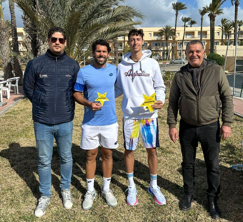 La premiazione di Federico Gaio e Francesco Forti a Monastir