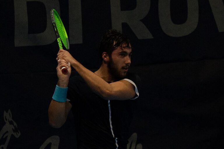 Marcello Serafini in azione a Rovereto