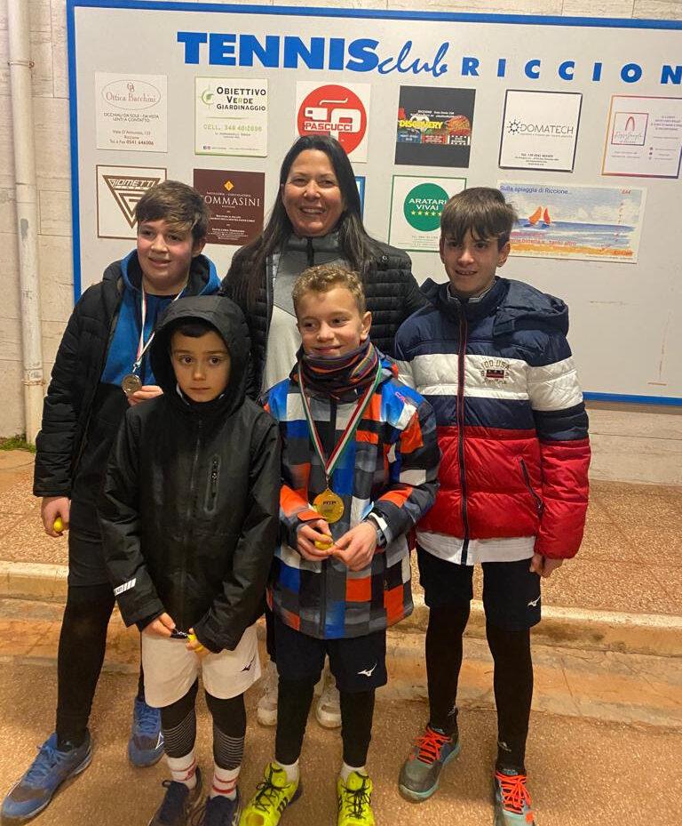 giovani sammarinesi protagonisti nella tappa FIT Junior Program al Tennis Club Riccione