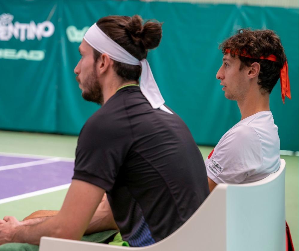 Federico Bertuccioli e Francesco Forti ITF Trento