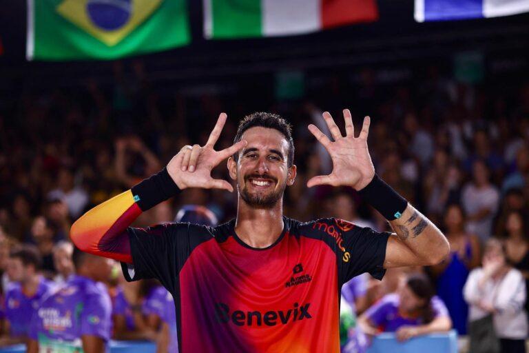 Michele Cappelletti, otto volte vincitore del torneo internazionale alle Reunion