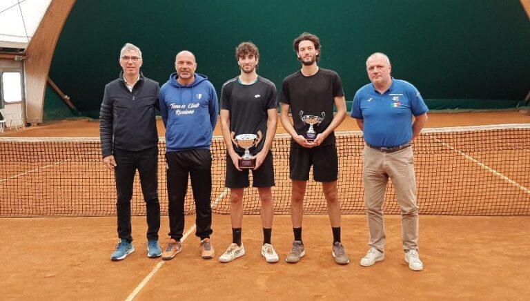 Stefano Baldoni e Alberto Morolli premiati al Tennis Club Riccione