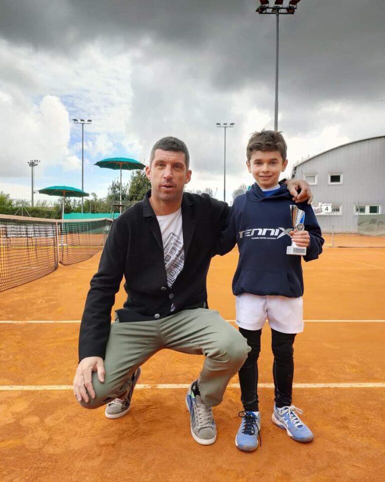 Mattia Amadori con Davide Bonazza