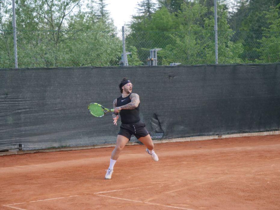 Alex Mattioli in azione