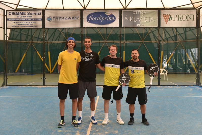 Le coppie finaliste Berardi-Conti e Cicognani-Cervellati