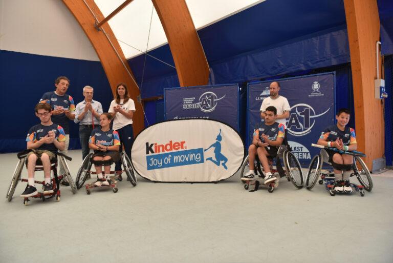 Junior Wheelchair Tennis Trophy FITP Kinder Joy of Moving: il saluto del sindaco di Massa Lombarda, Daniele Bassi