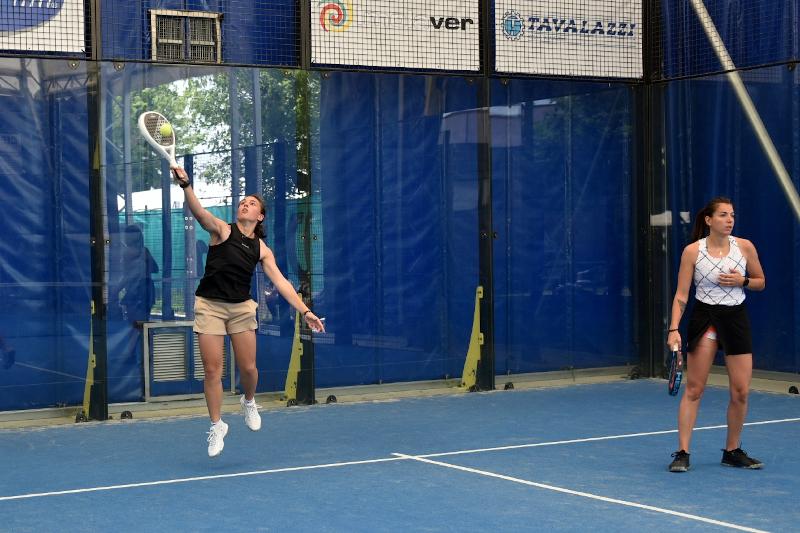 Caterina Calderoni e Camilla Scala in azione