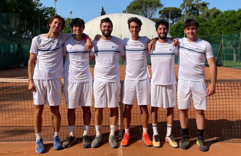 La squadra di Serie C maschile del Tennis Club Faenza