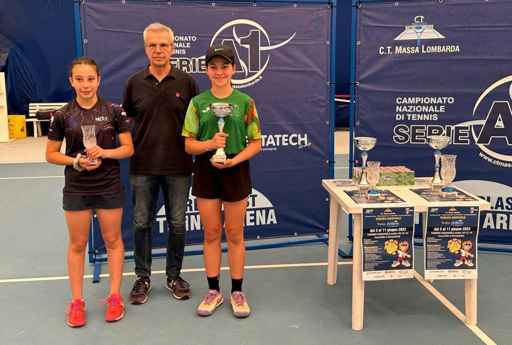 Trofeo Fiordiprimi al Ct Massa Lombarda: la premiazione dell'Under 12 femminile