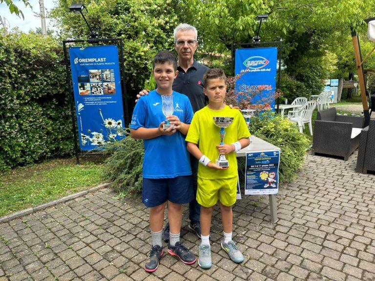 Trofeo Fiordiprimi al Ct Massa Lombarda: la premiazione dell'Under 10 maschile