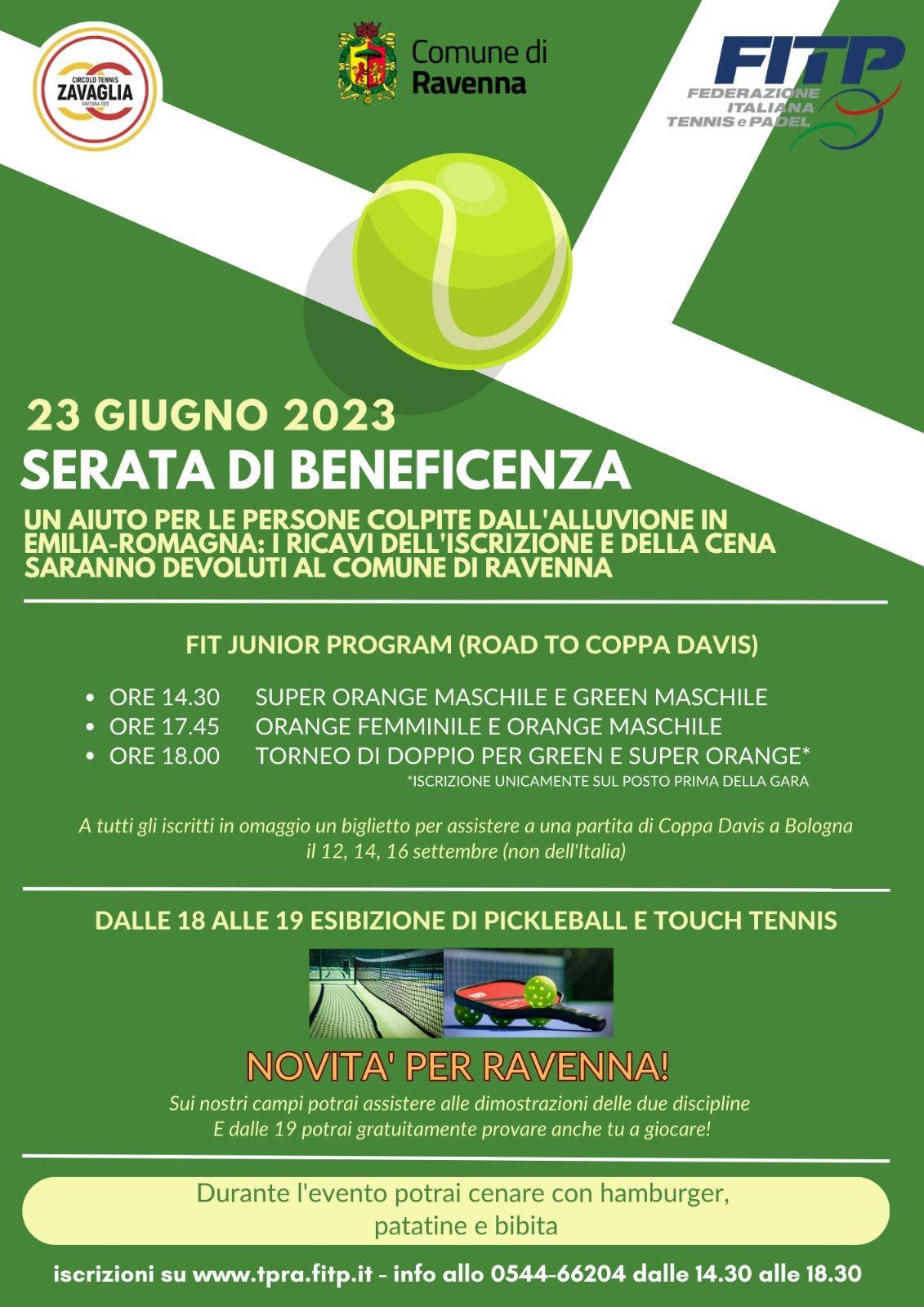 Trofeo “S.M.C.” di 4° al Ct Zavaglia: Rossi, Tovagliari, Balzani e Vincenzi in semifinale