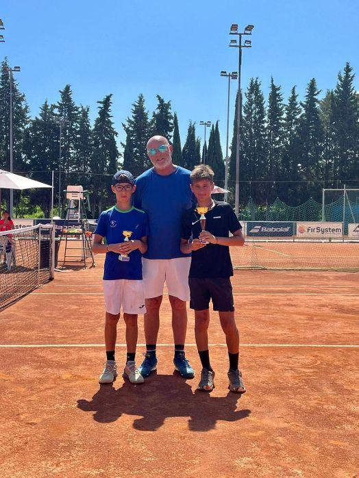 I finalisti del tabellone Under 12 al Queen's Club