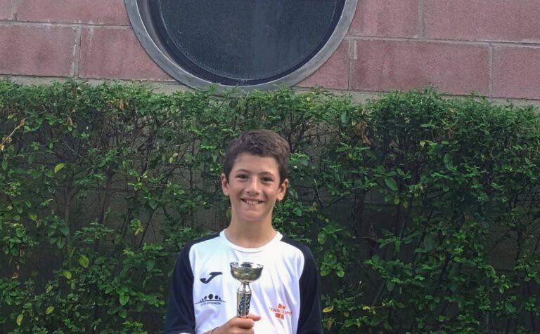Filippo Terenzi vince il torneo di Vignola in categoria under 12
