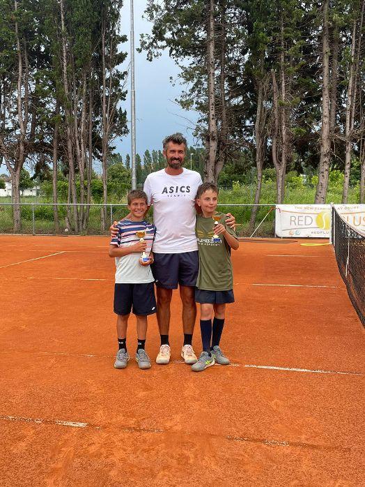 La premiazione del torneo Under 10 maschile