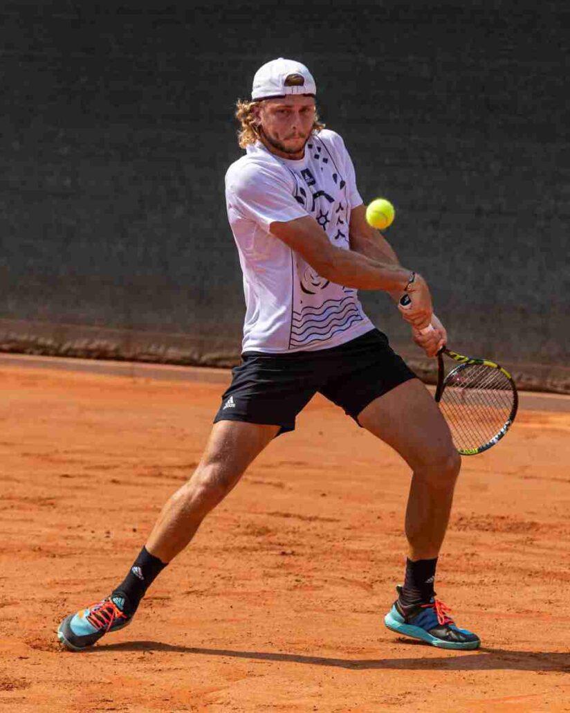 Alexandre Muller in azione a San Marino