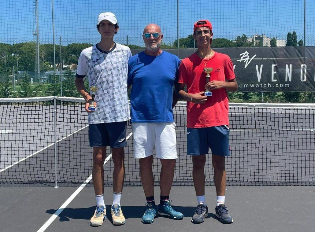 La premiazione dell'Under 16 maschile