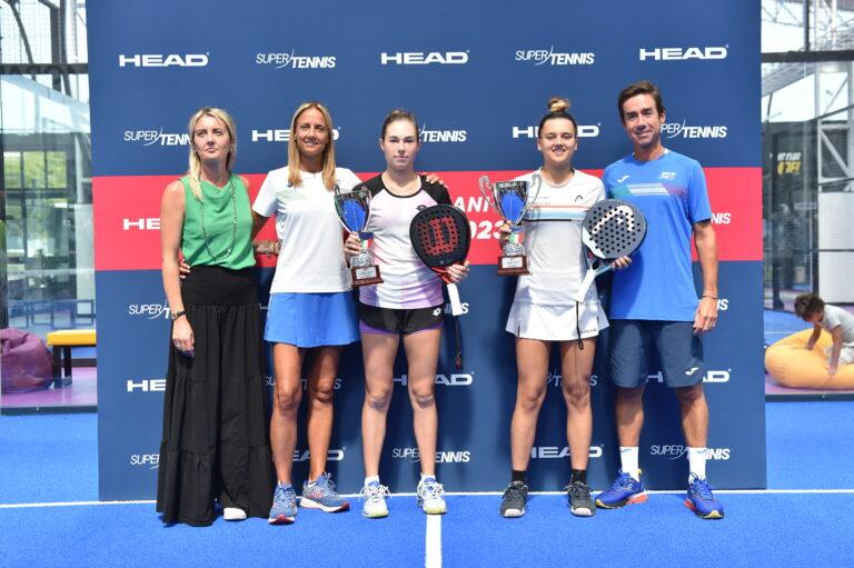Campionati italiani giovanili padel: La premiazione di Giulia Dal Pozzo e Valentina Varazi