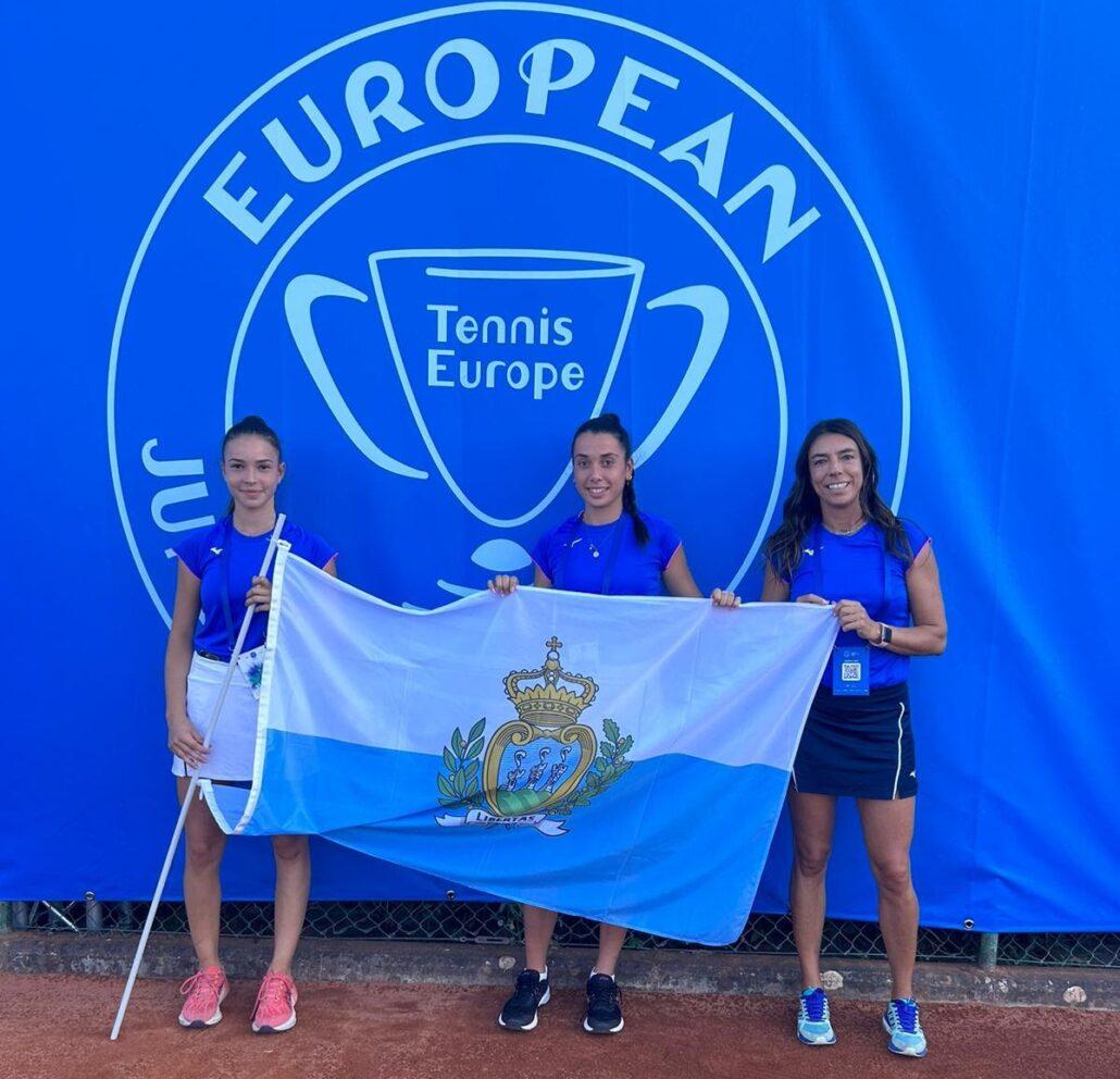 Talita Giardi e Silvia Alletti con il tecnico federale Alice Balducci