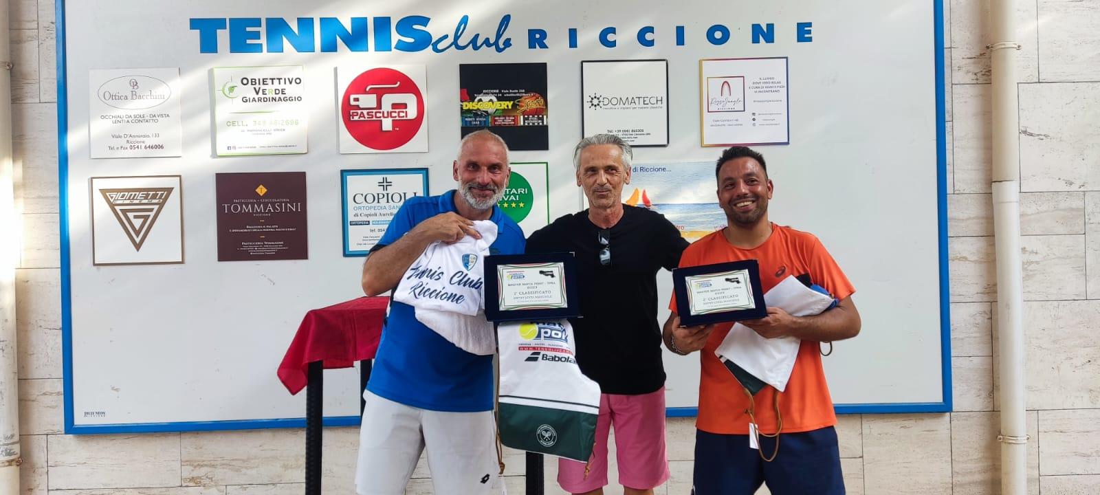 Master Match Point Tpra al Tc Riccione: le firme di Fabbri e Andalò