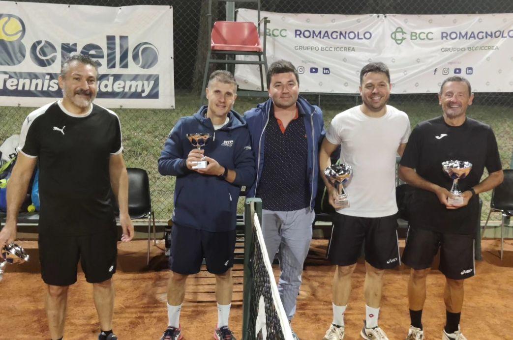Alla Borello Tennis Academy lo show dei doppi prima del gran finale con il singolo-Il bilancio del presidente Enrico Rossi