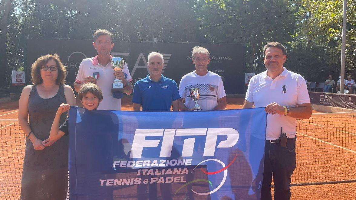 Tricolori Veterani al Mare e Pineta: Paolo Pambianco vince il titolo italiano Over 55 ed è in finale in doppio con Riccardo Montanari