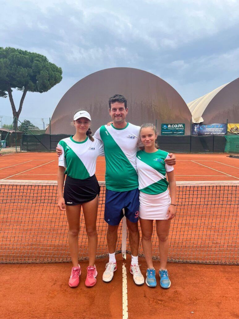 La squadra under 14 femminile del Ct Massa Lombarda