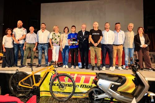 Marco Guidarini e gli altri partecipanti all'incontro "La sicurezza sulle strade e delle strade" a Misano