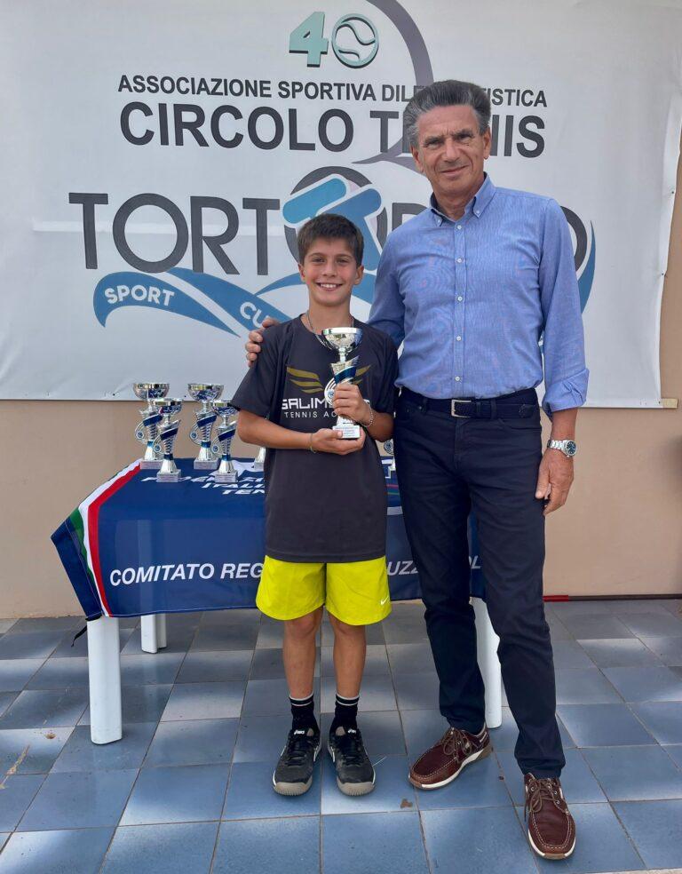 La premiazione di Pietro Galimberti a Tortoreto